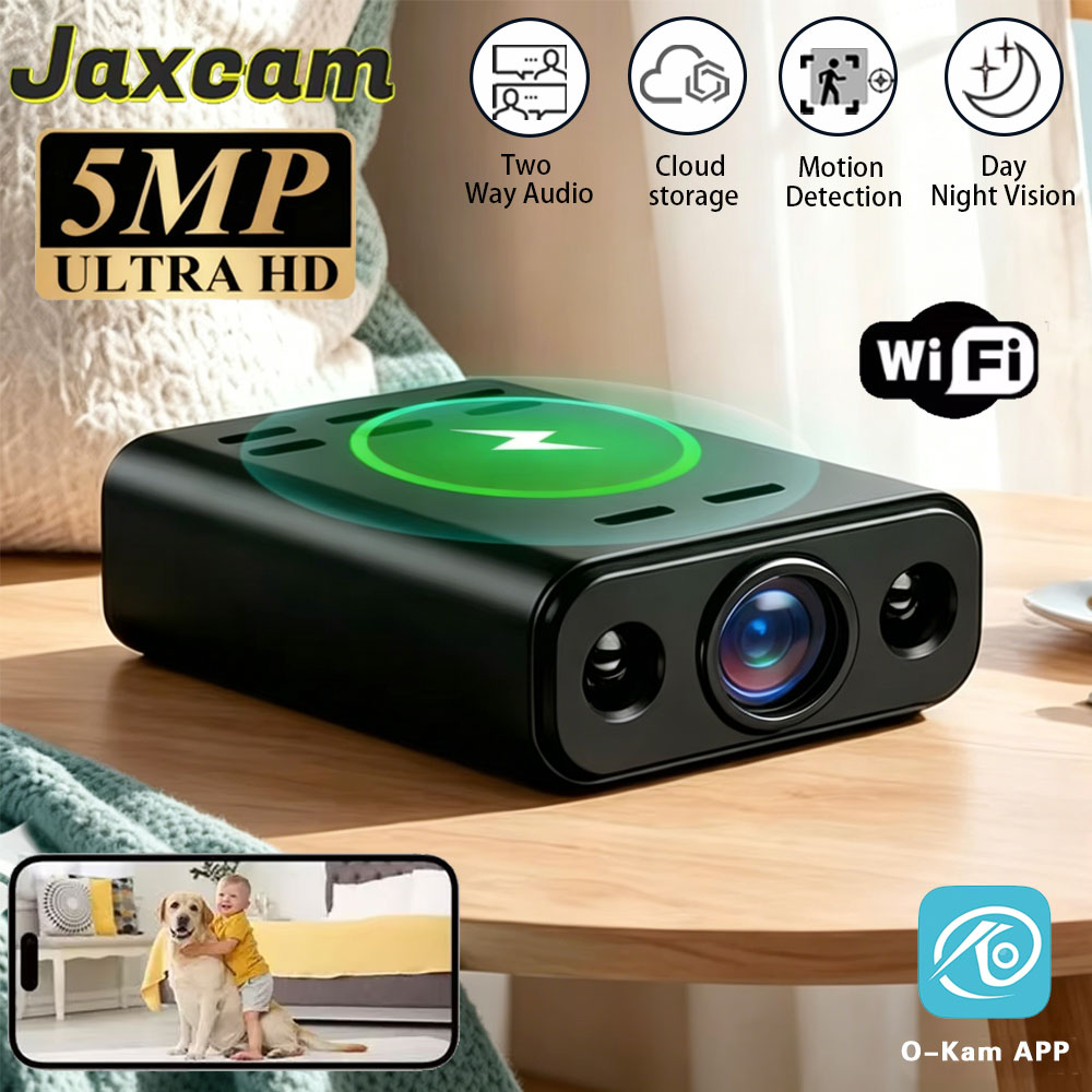Baby Nursery Camera - 5MP Indoor Mini Security Camera 2.4G