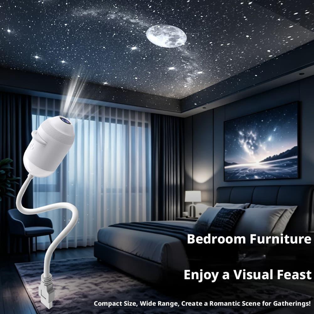 2-in-1 Galaxy Star Projector L - Night Light Projector Stars ulasan dan harga