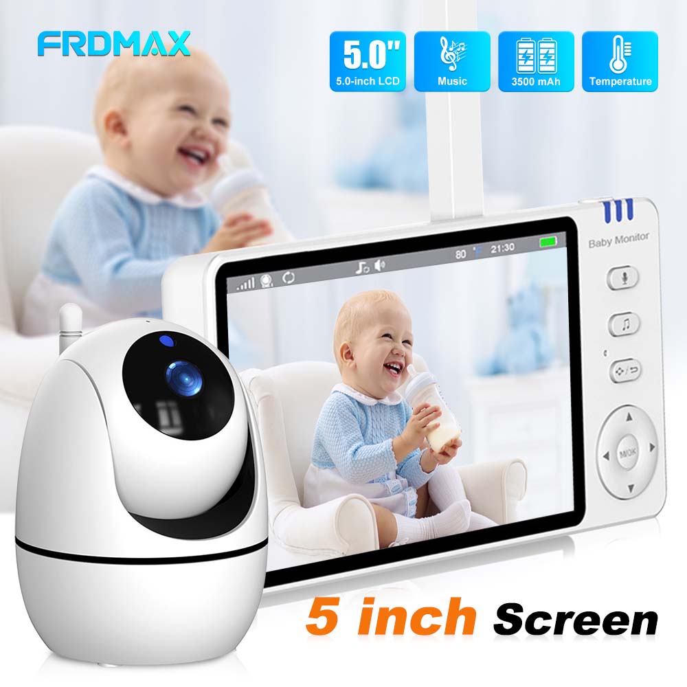 5 Inch Video Baby Monitor Indo - Baby Nursery Camera ulasan dan harga