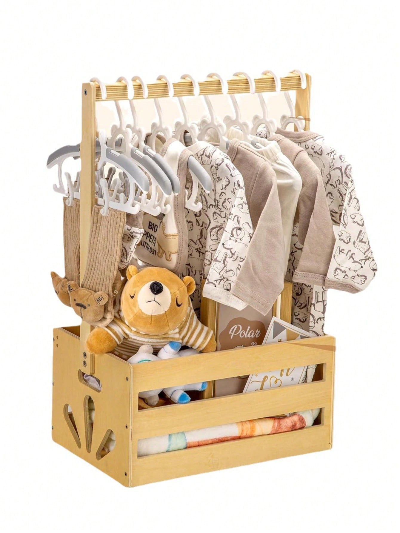 Baby Shower Crate Box With Han - Baby Nursery Unit ulasan dan harga