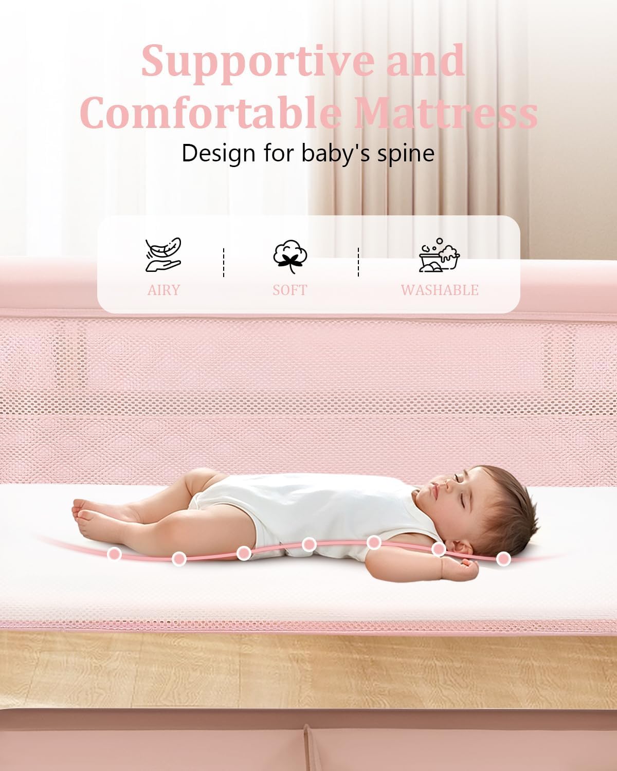 3 In 1 Baby Bassinet Newborn B - Bassinet Bedside Sleeper ulasan dan harga