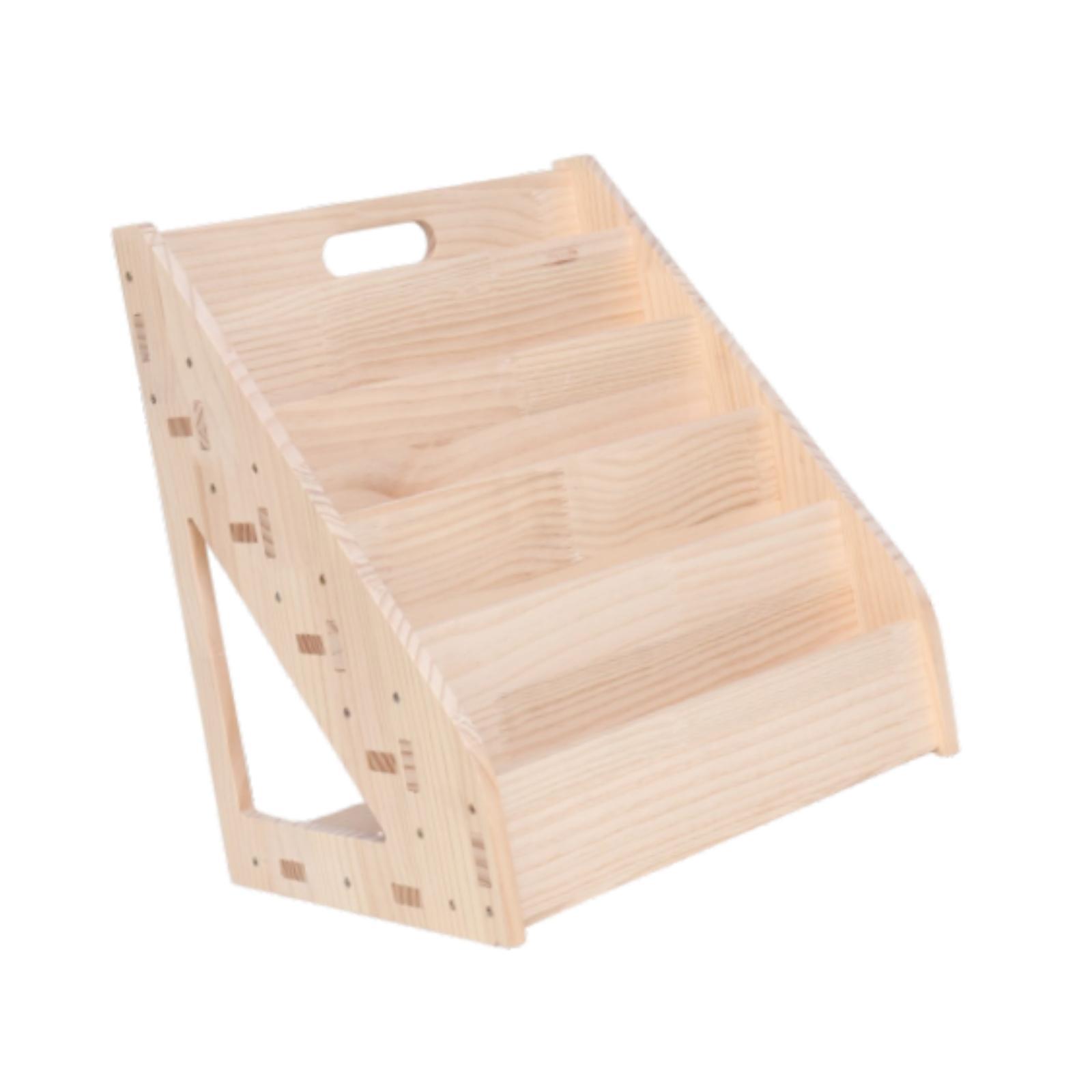 Kids Bookshelf Wooden Storage  - Baby Nursery Unit ulasan dan harga