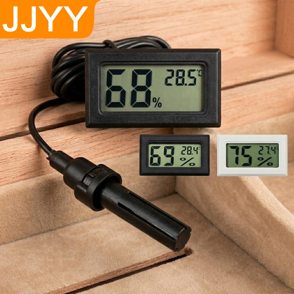 Indoor Digital Thermometer Hyg - Baby Nursery Temperature ulasan dan harga