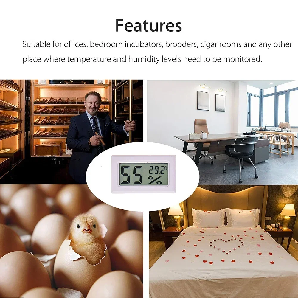 Indoor Digital Thermometer Hyg - Baby Nursery Temperature ulasan dan harga