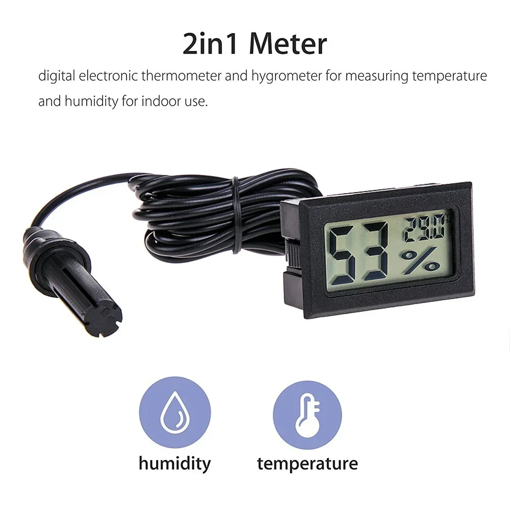 Indoor Digital Thermometer Hyg - Baby Nursery Temperature ulasan dan harga