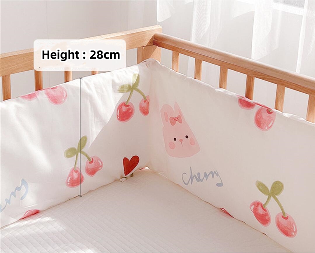Crib Bumper Around Cot Baby Nu - Baby Nursery Bedding ulasan dan harga