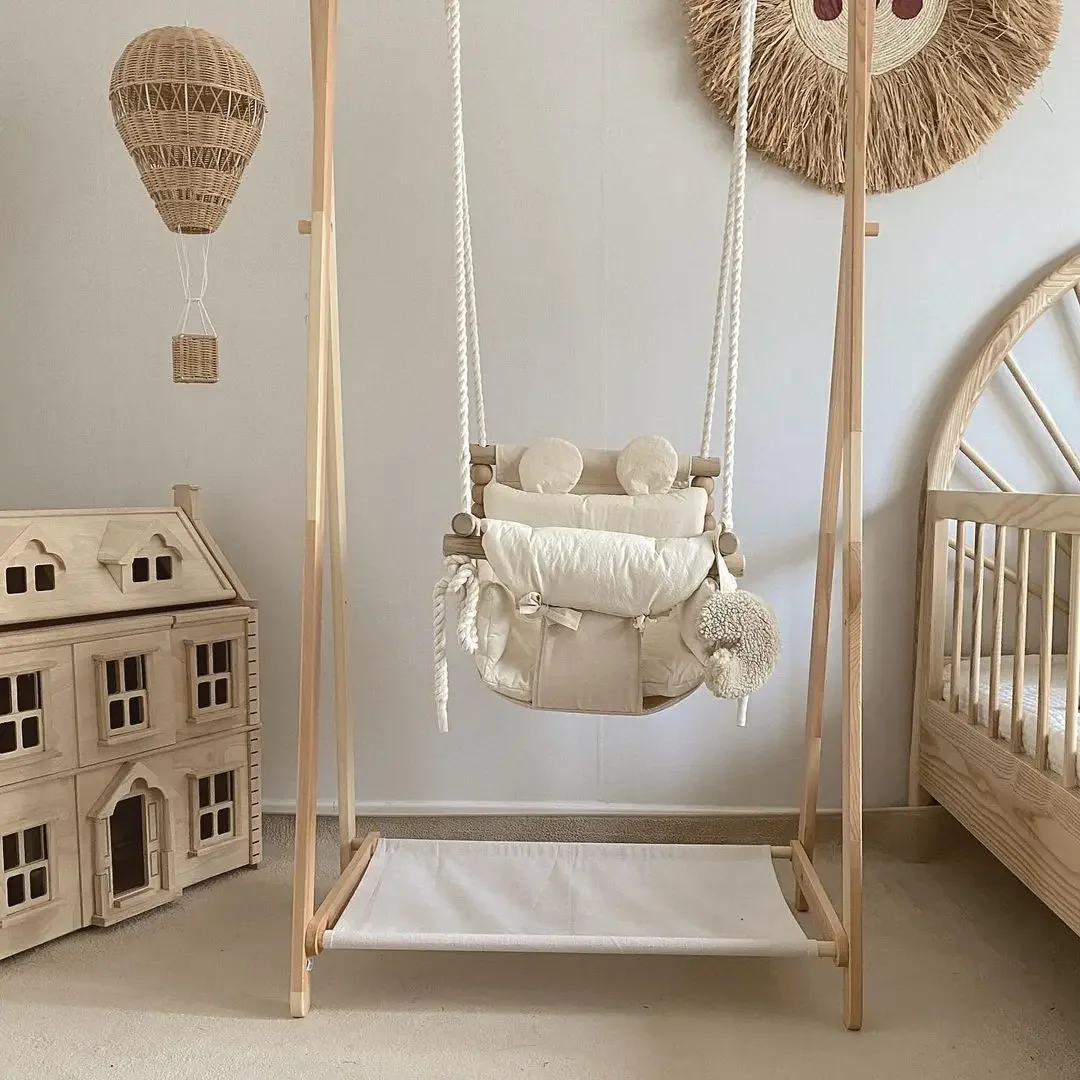 Baby Indoor Hanging Swing Infa - Rocking Chair Nursery ulasan dan harga