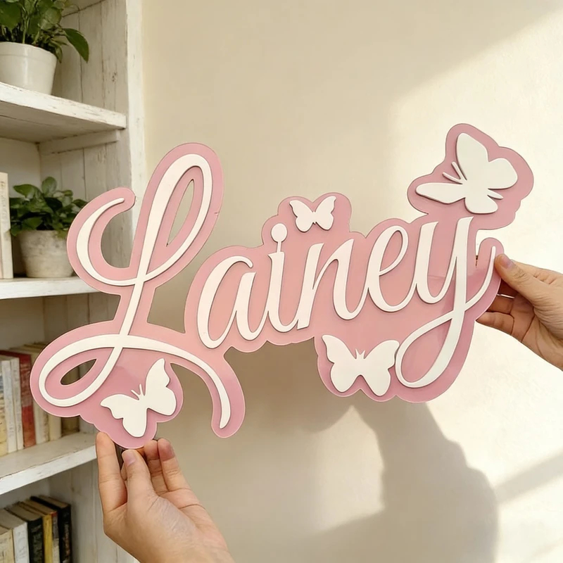Personalized Baby Name Plaque, - Baby Nursery Name ulasan dan harga