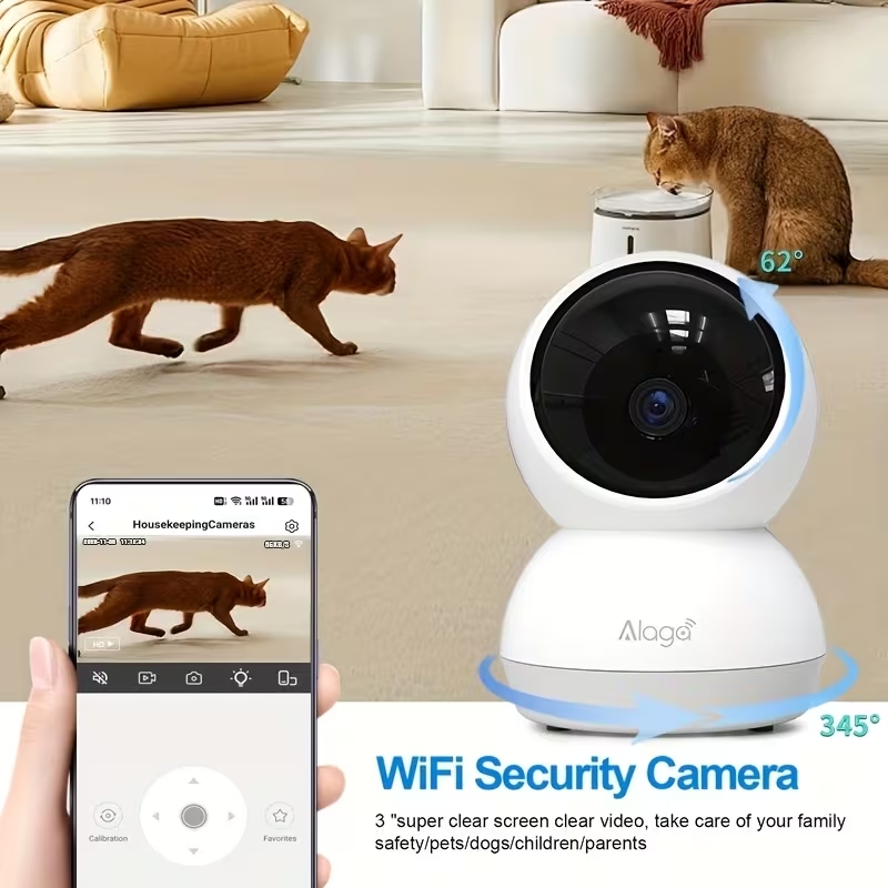 Smart WiFi Security Camera Dua - Baby Nursery Camera ulasan dan harga