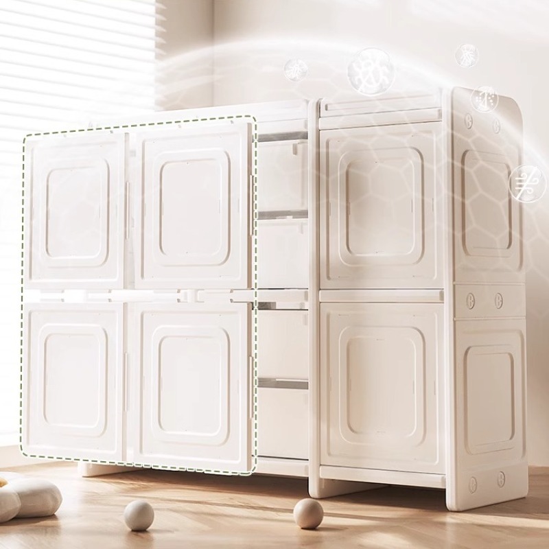 Kids Toy Storage Organizer wit - Baby Nursery Unit ulasan dan harga