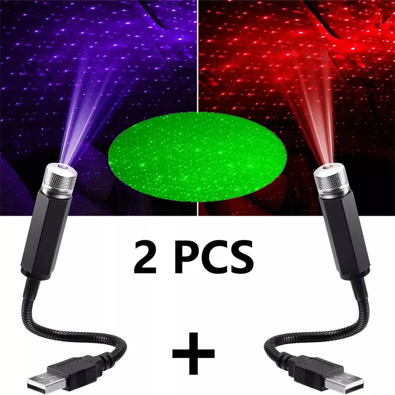 Mini Car LED Star Night Light  - Night Light Projector Stars ulasan dan harga