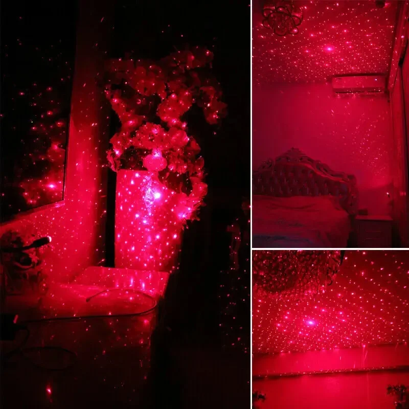 Mini Car LED Star Night Light  - Night Light Projector Stars ulasan dan harga
