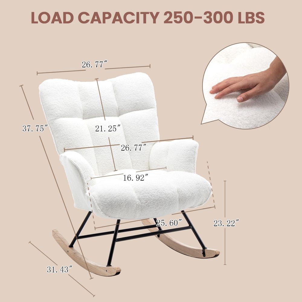 Rocking Chair Nursery Teddy Up - Rocking Chair Nursery ulasan dan harga