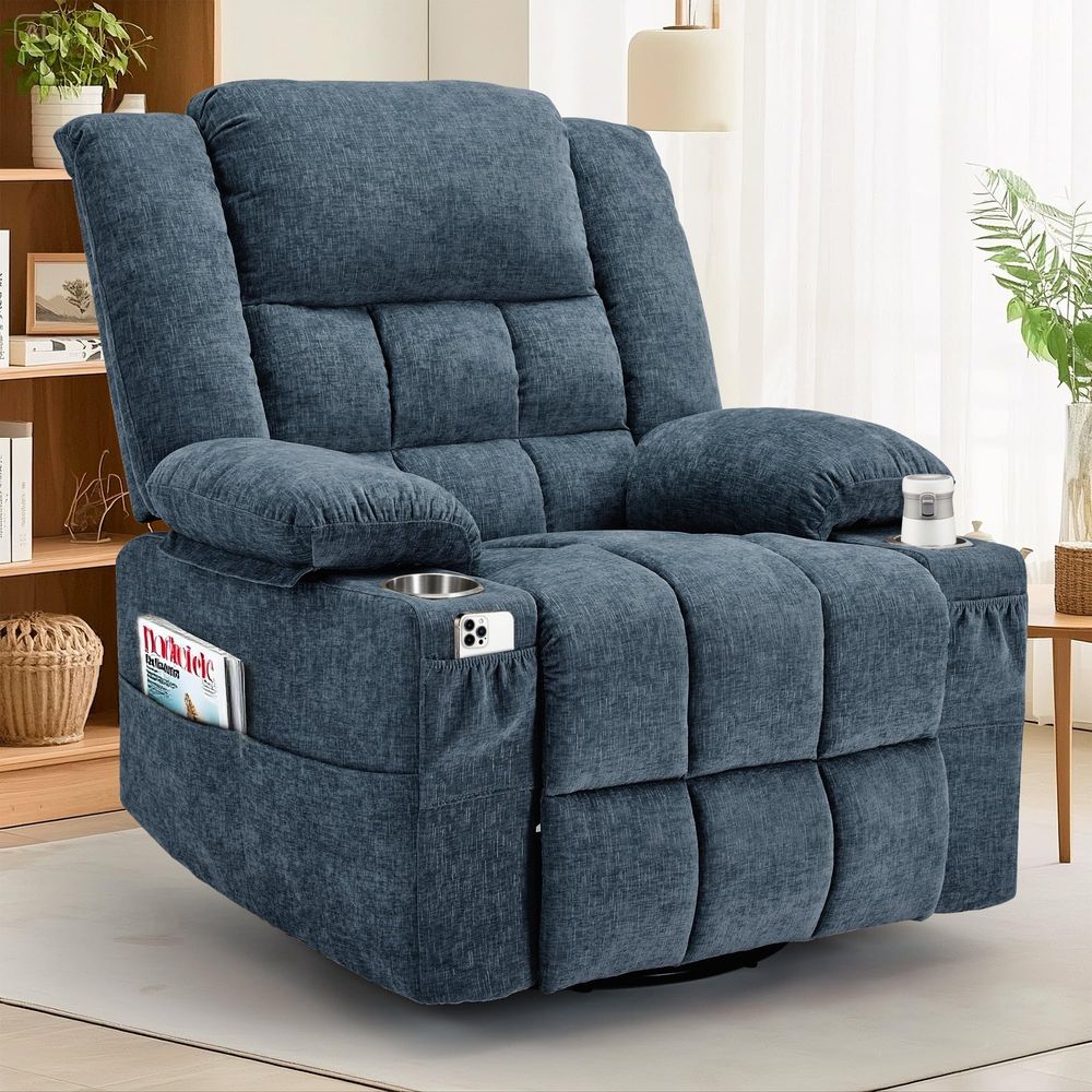 360 Swivel Rocker Recliner for - Rocking Chair Nursery ulasan dan harga