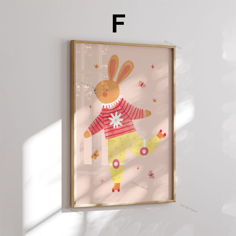 Funny Cartoon Animal Nursery W - Baby Nursery Art ulasan dan harga