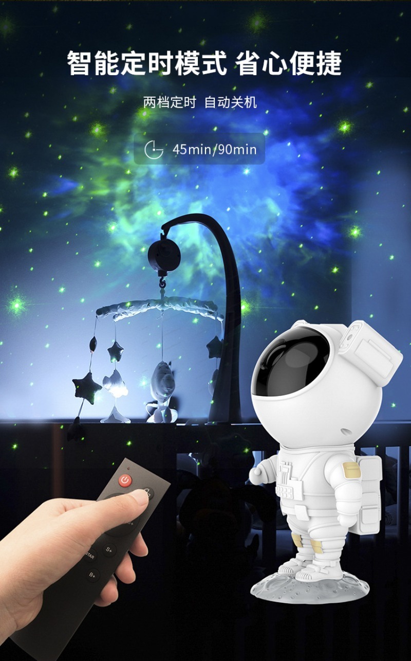 Astronaut Starry Sky Projector - Night Light Projector Stars ulasan dan harga