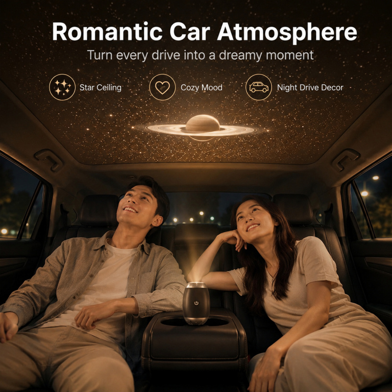 USB Car Star Projector Light S - Night Light Projector Stars ulasan dan harga
