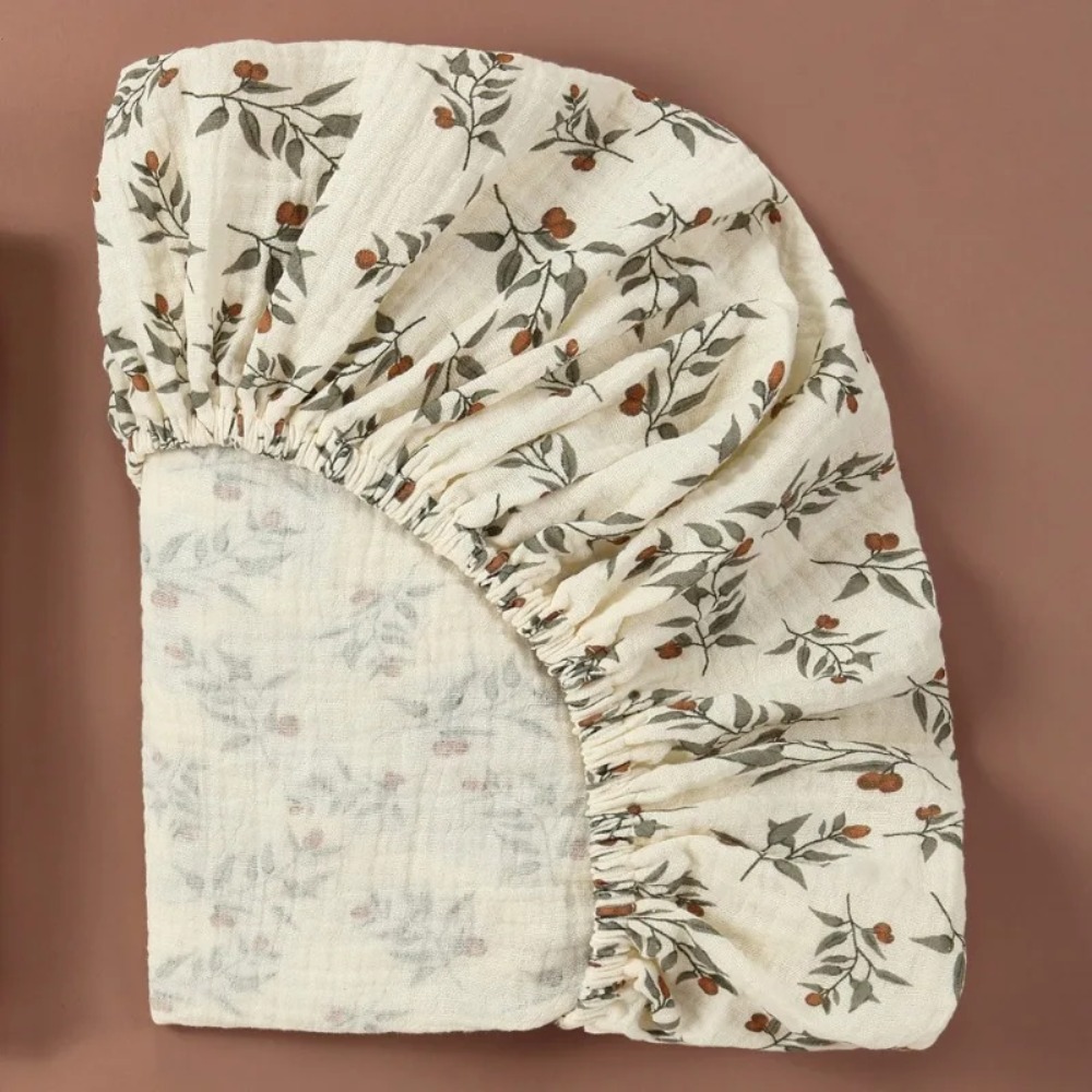 Breathable Baby Crib Sheet Sof - Baby Nursery Bedding ulasan dan harga