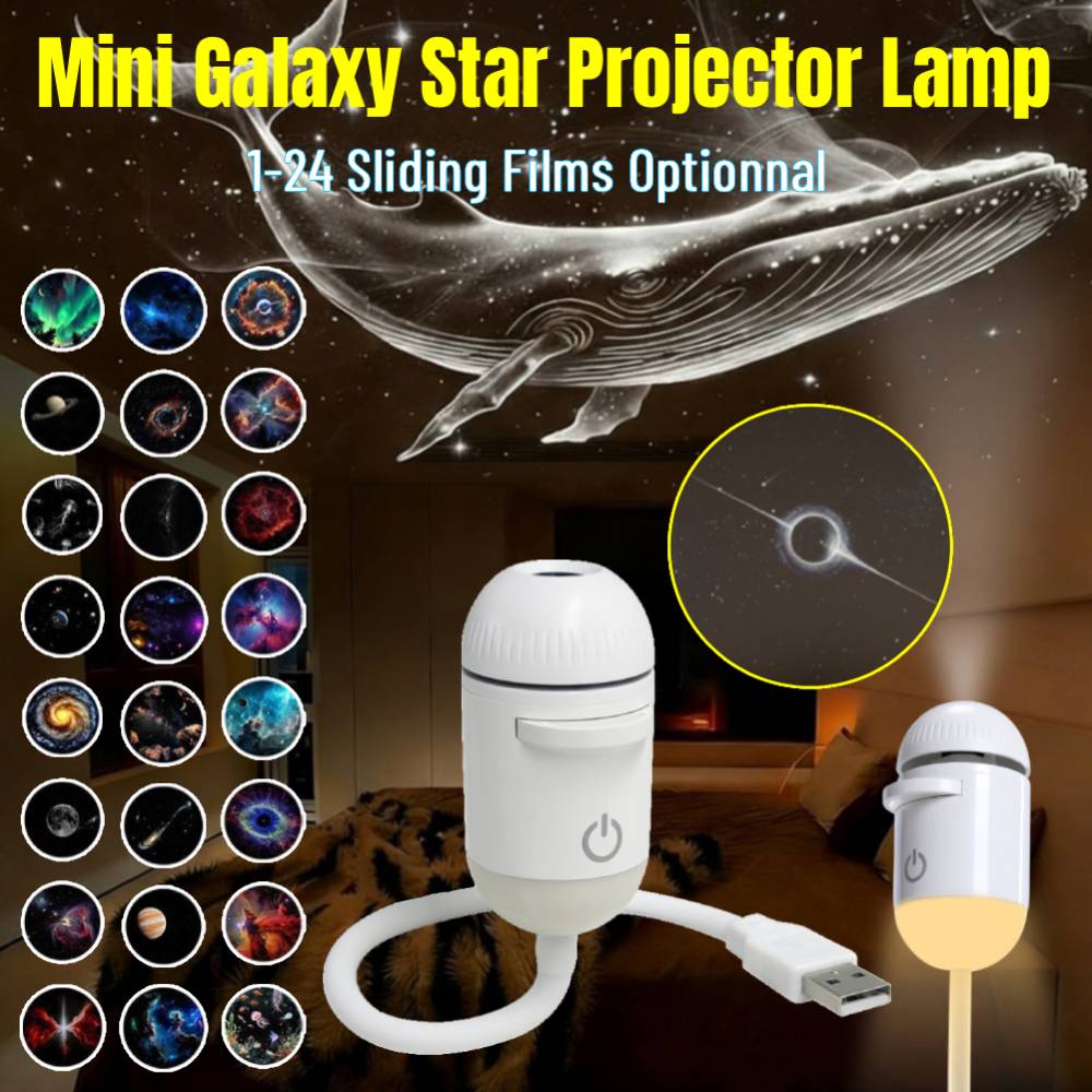 Mini Galaxy Star Night Light P - Night Light Projector Stars ulasan dan harga