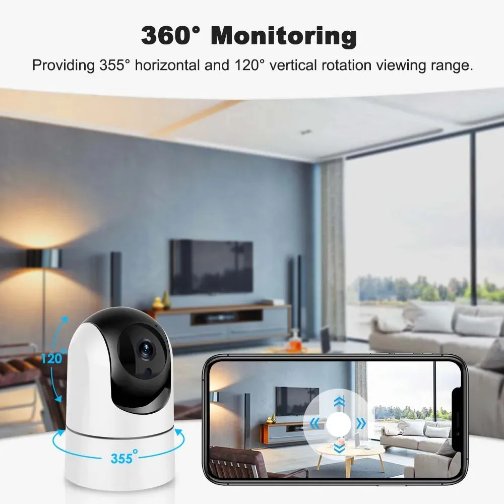 Tuya 5G WiFi IP Camera Indoor  - Baby Nursery Camera ulasan dan harga