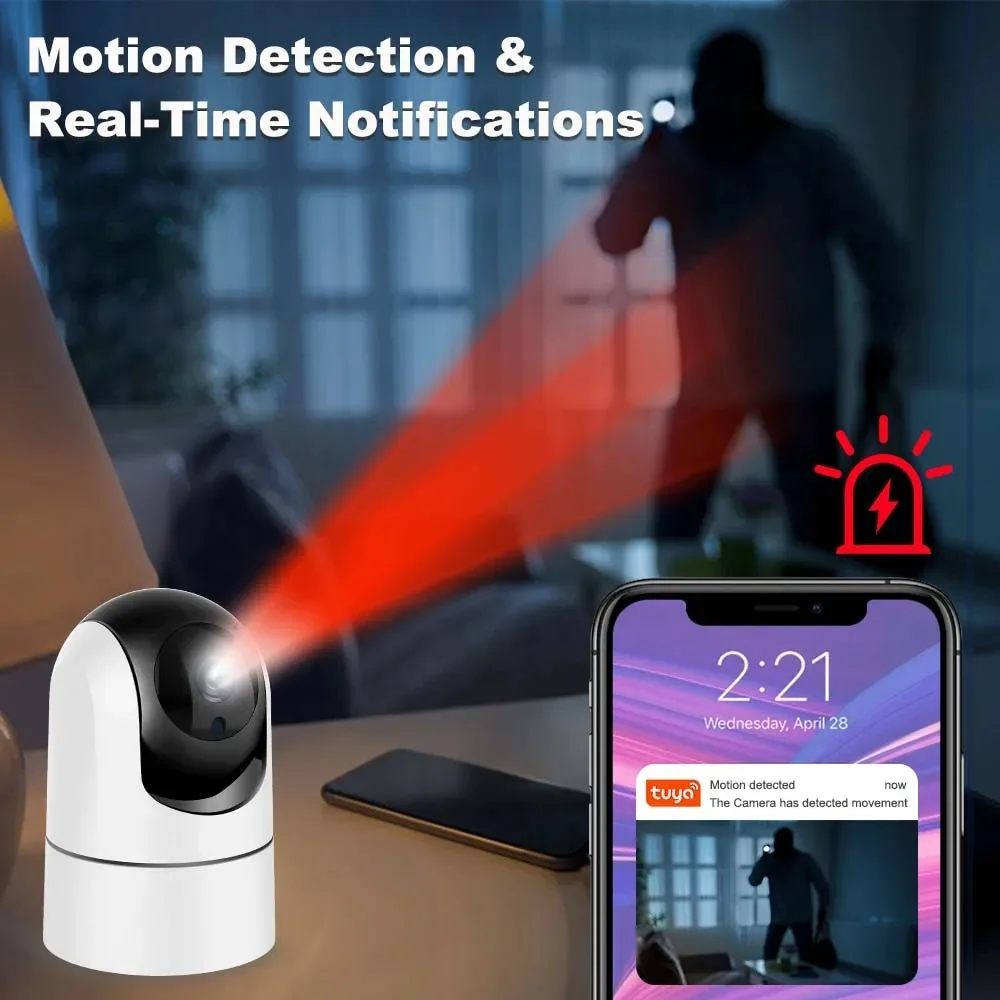 Tuya 5G WiFi IP Camera Indoor  - Baby Nursery Camera ulasan dan harga