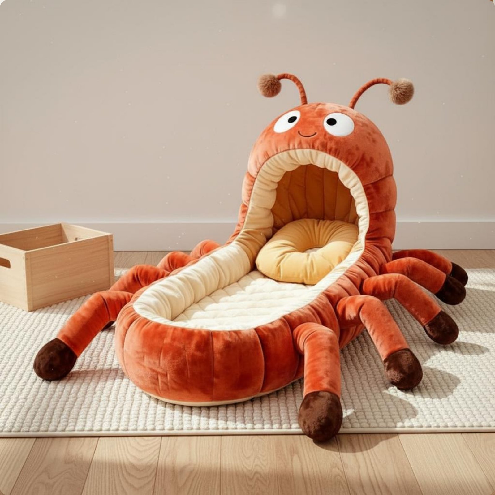 Segmented Caterpillar Sleeping - Baby Nursery Bedding ulasan dan harga