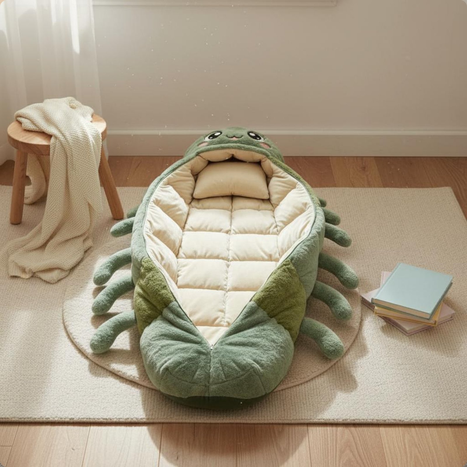 Segmented Caterpillar Sleeping - Baby Nursery Bedding ulasan dan harga