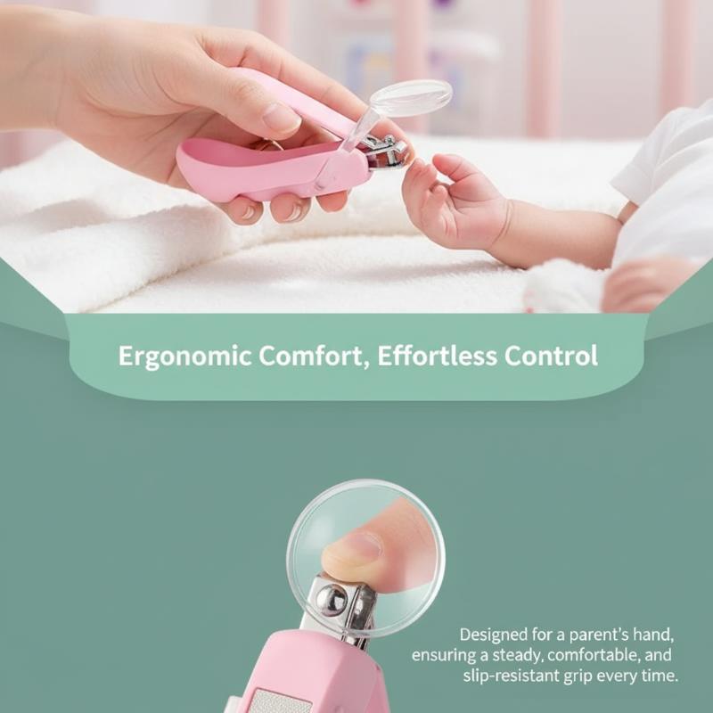 Baby Nail Clippers with Magnif - Baby Nursery Unit ulasan dan harga