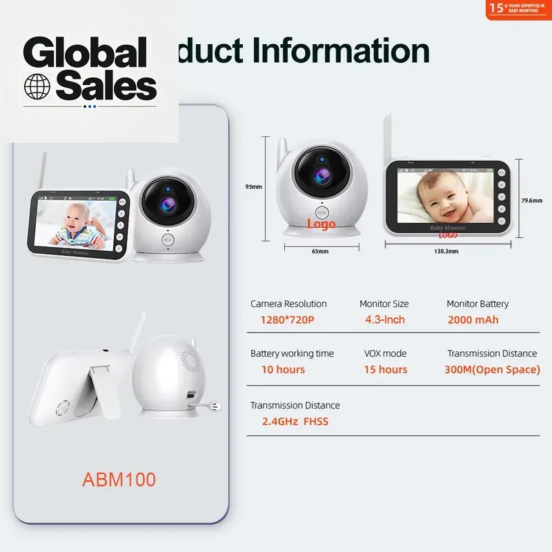 4.3 Inch Baby with Remote Came - Baby Nursery Camera ulasan dan harga