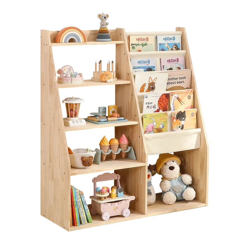 Kids 2-in-1 Toy Storage Rack a - Baby Nursery Unit ulasan dan harga