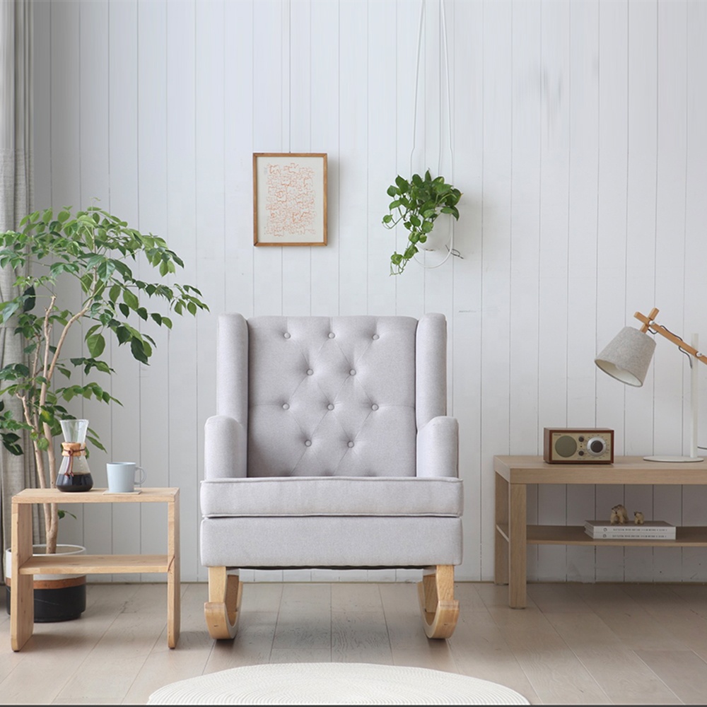 2026 Hot Sale Custom Modern Bo - Rocking Chair Nursery ulasan dan harga
