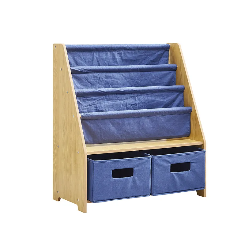 Kids Canvas Bookshelf Layered  - Baby Nursery Unit ulasan dan harga