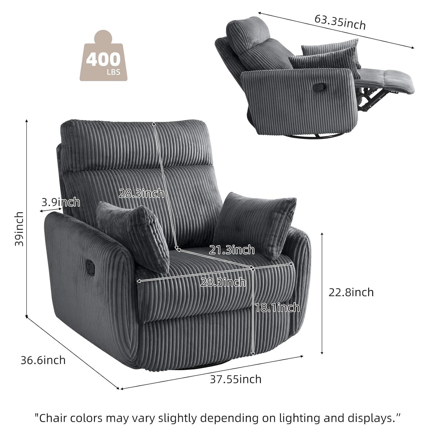 #Swivel Nursery Glider Recline - Rocking Chair Nursery ulasan dan harga