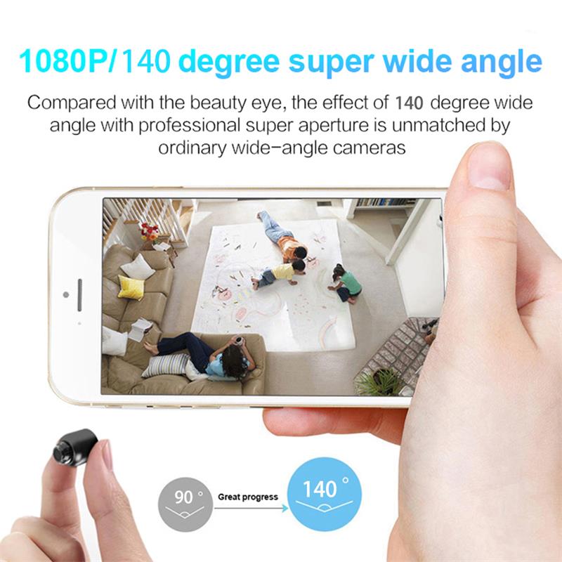 1080P HD Mini X5 Camera WiFi W - Baby Nursery Camera ulasan dan harga