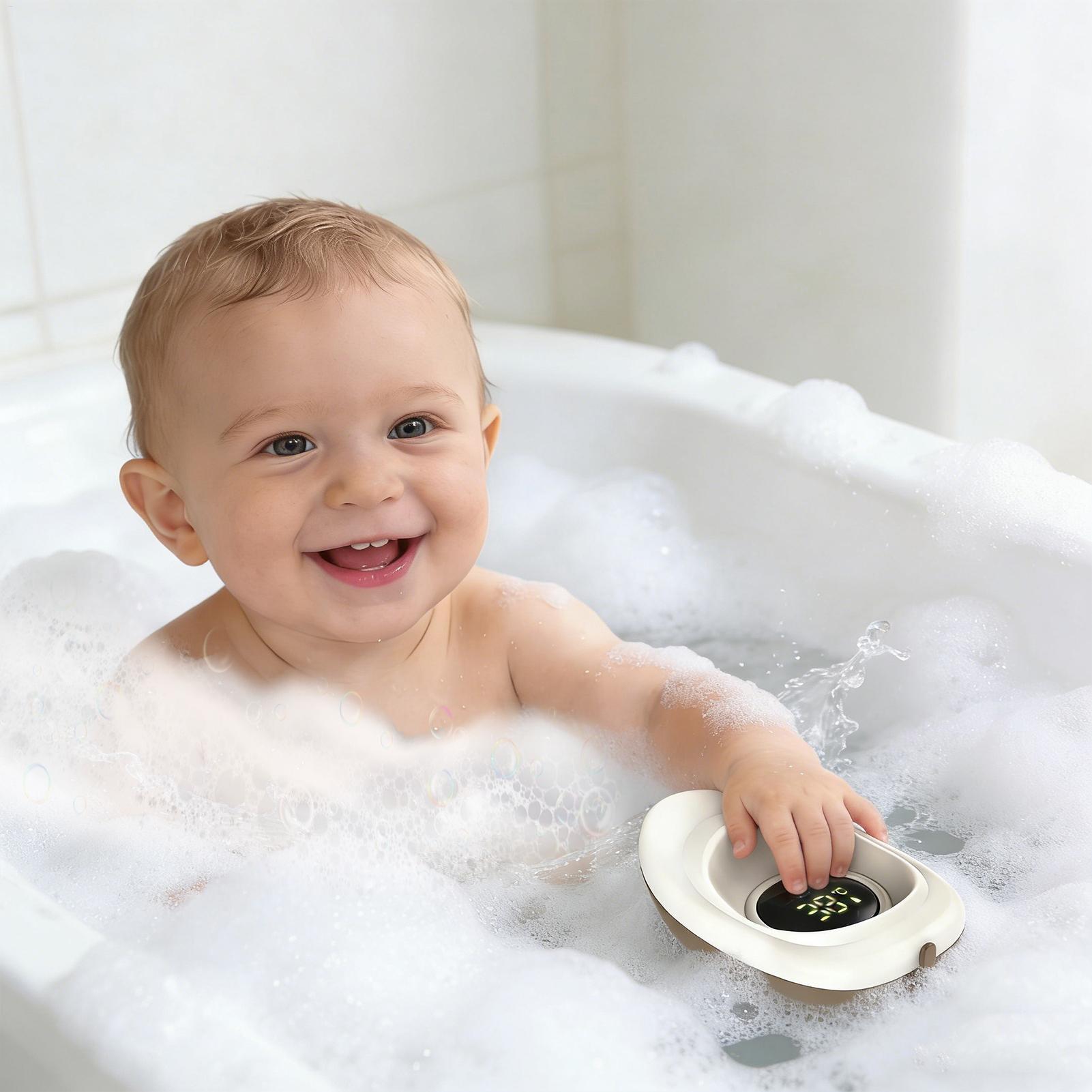 Child Bath Monitor Smart Safet - Baby Nursery Temperature ulasan dan harga