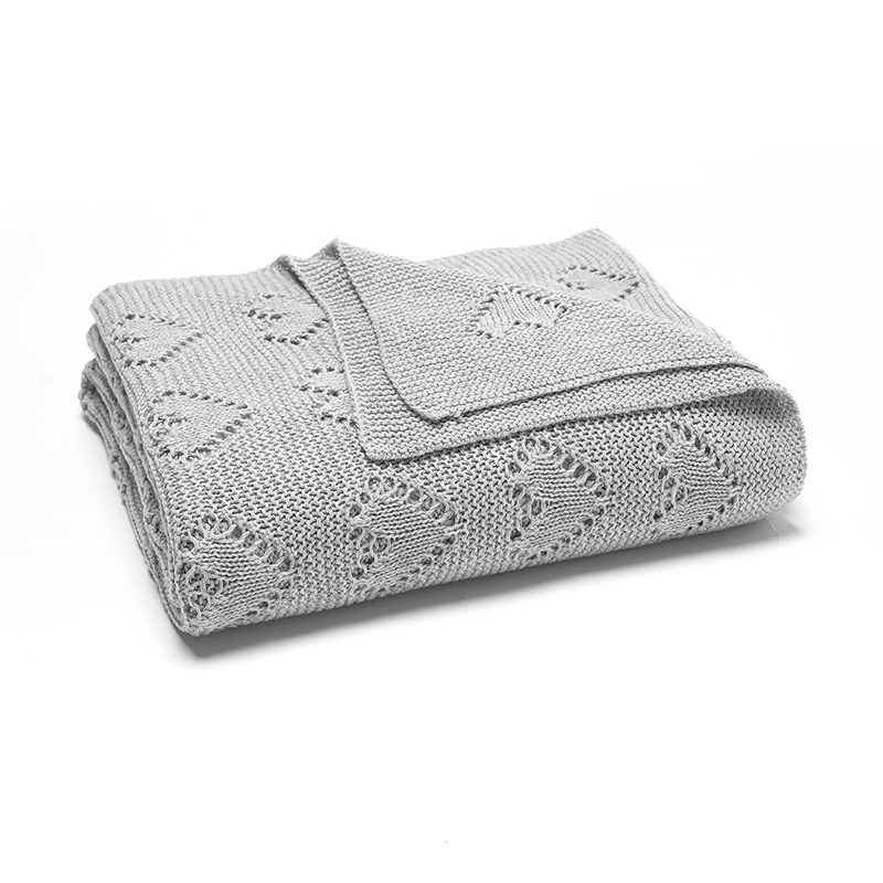 Baby Cotton Blankets Knitted N - Baby Nursery Bedding ulasan dan harga