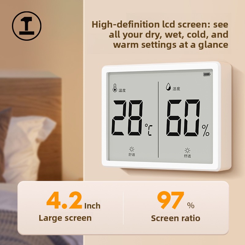 JZD Digital Wall Mounted Therm - Baby Nursery Temperature ulasan dan harga