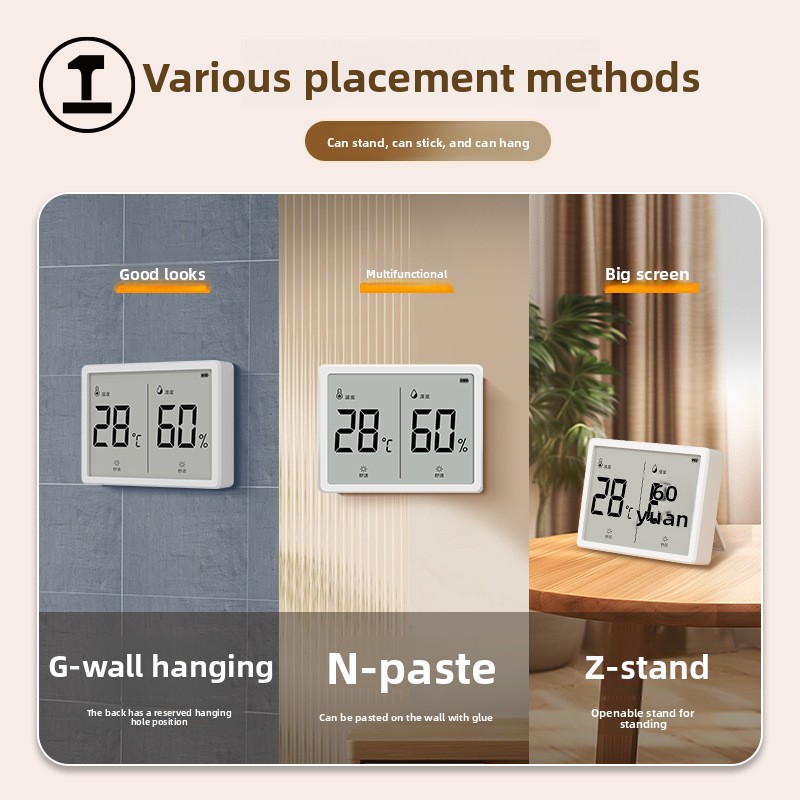 JZD Digital Wall Mounted Therm - Baby Nursery Temperature ulasan dan harga
