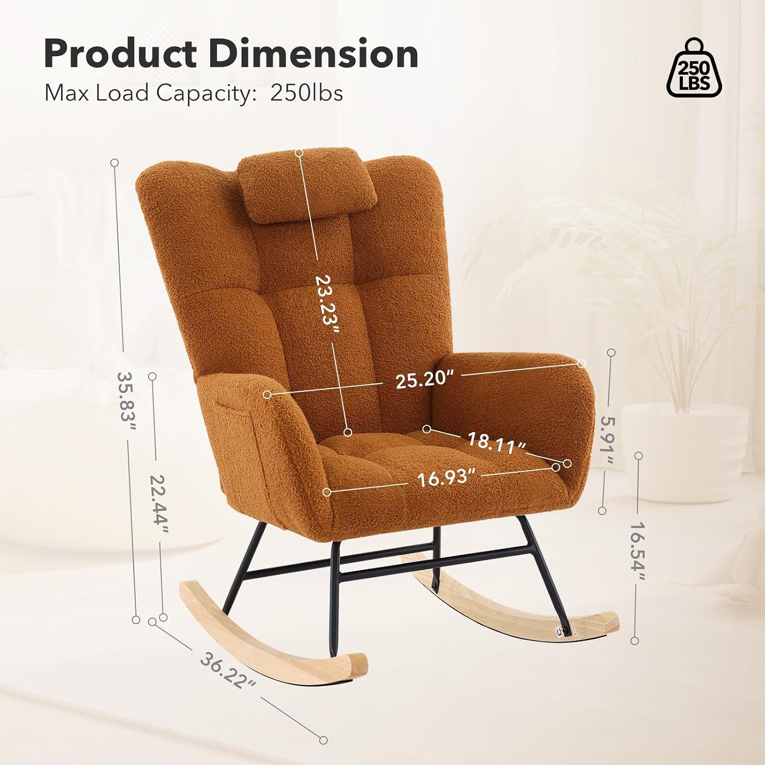 Teddy Glider Rocker Nursery Nu - Rocking Chair Nursery ulasan dan harga