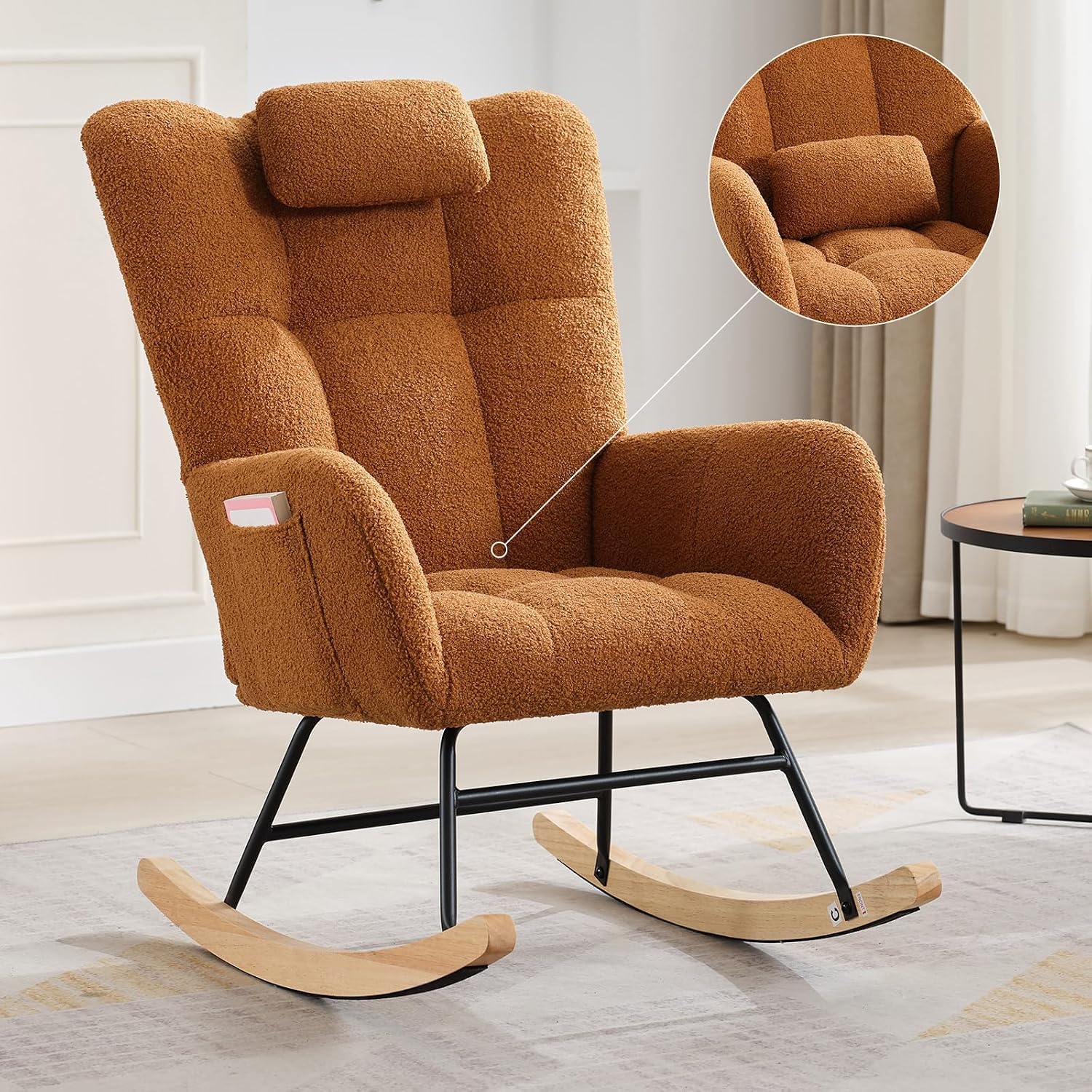 Teddy Glider Rocker Nursery Nu - Rocking Chair Nursery ulasan dan harga